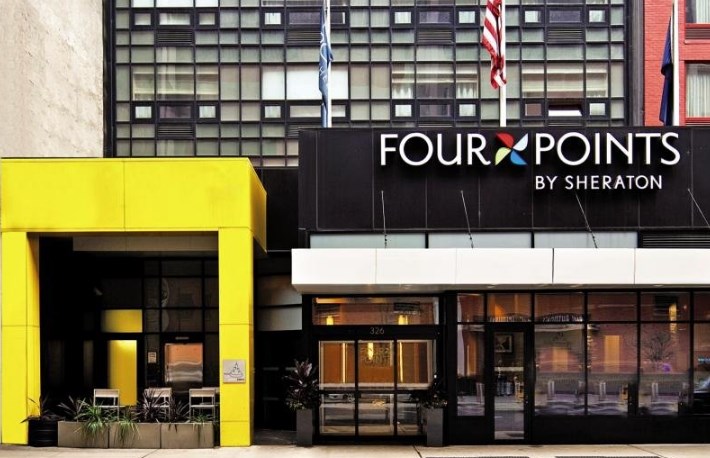 Отель в Нью-Йорке на Манхеттене Four Points by Sheraton New York Downtown