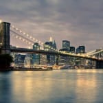 Ночные клубы Нью-Йорка – ночная жизнь большого города Бруклинский мост