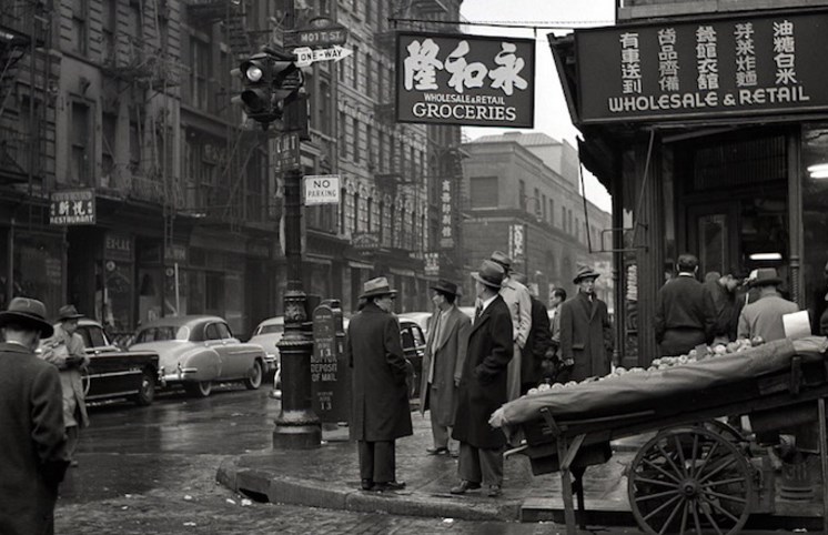 Фотографии Нью-Йорка в 1950-х годах