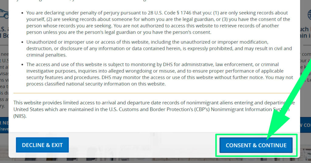 Согласие с правилами